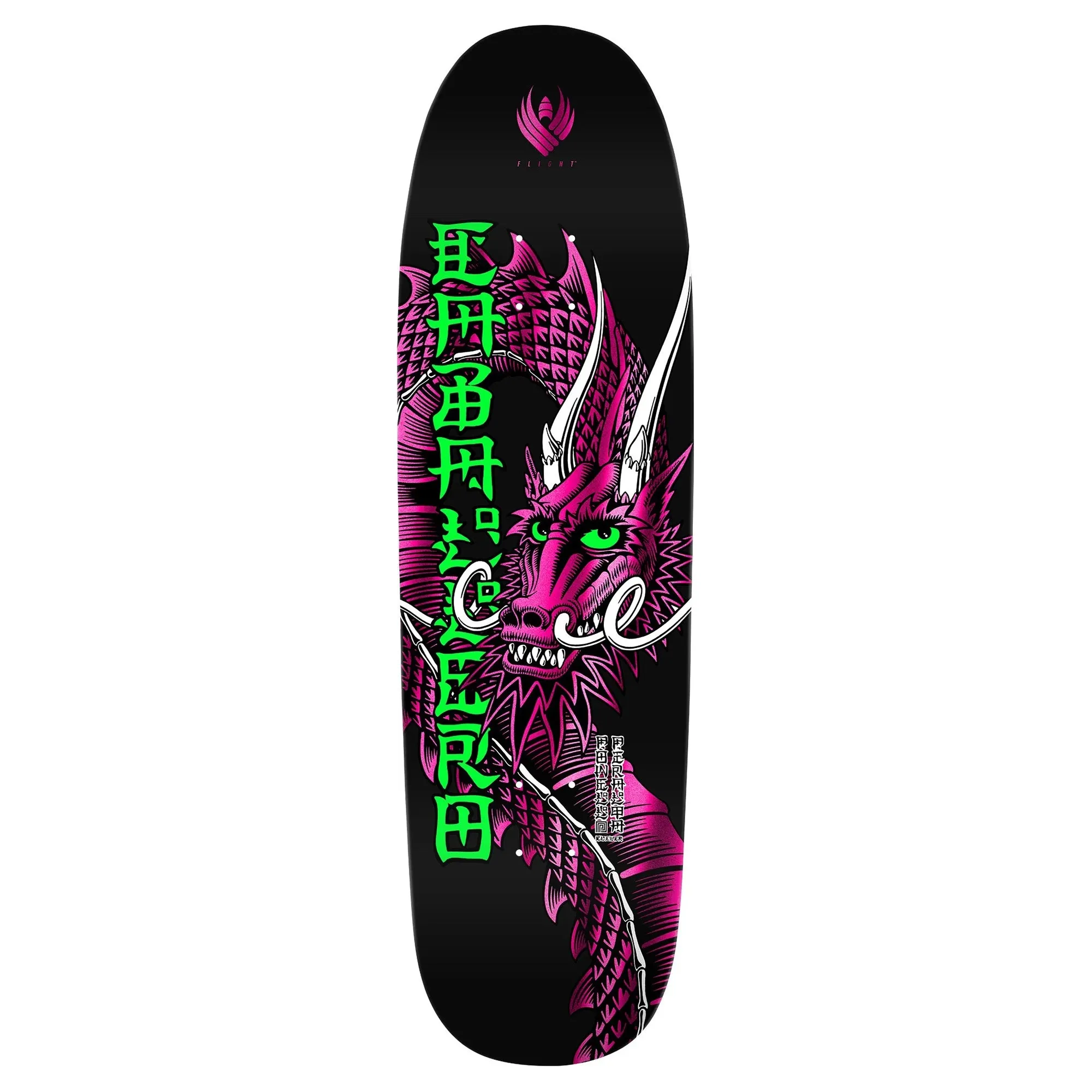 Tabla Skate Powell Peralta Flight Steve Caballero Ban This 06 Black Pink Foil 9.265