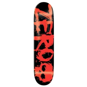 Tabla Skate Zero Blood Black Red 8.0   Lija