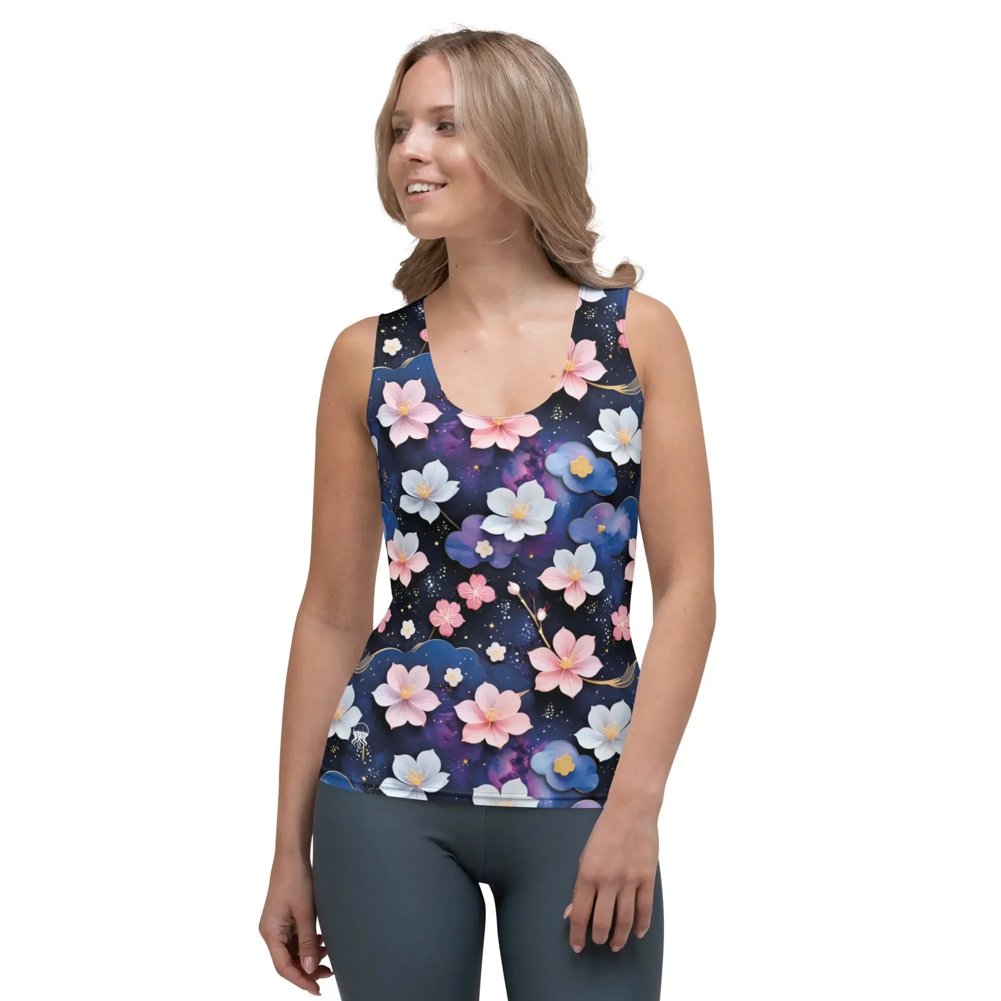 Tank Top - Midnight Sakura