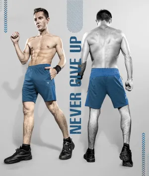 TechnoSport Men's Dry-Fit Shorts OR-36 (Spanish Blue)