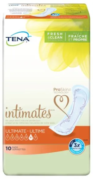 Tena 54427 Serenity Ultimate Heavy Regular Pads 40/Case (4 Packs of 10)