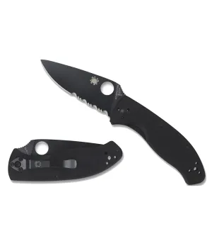 Tenacious Black Blade Combo Knife