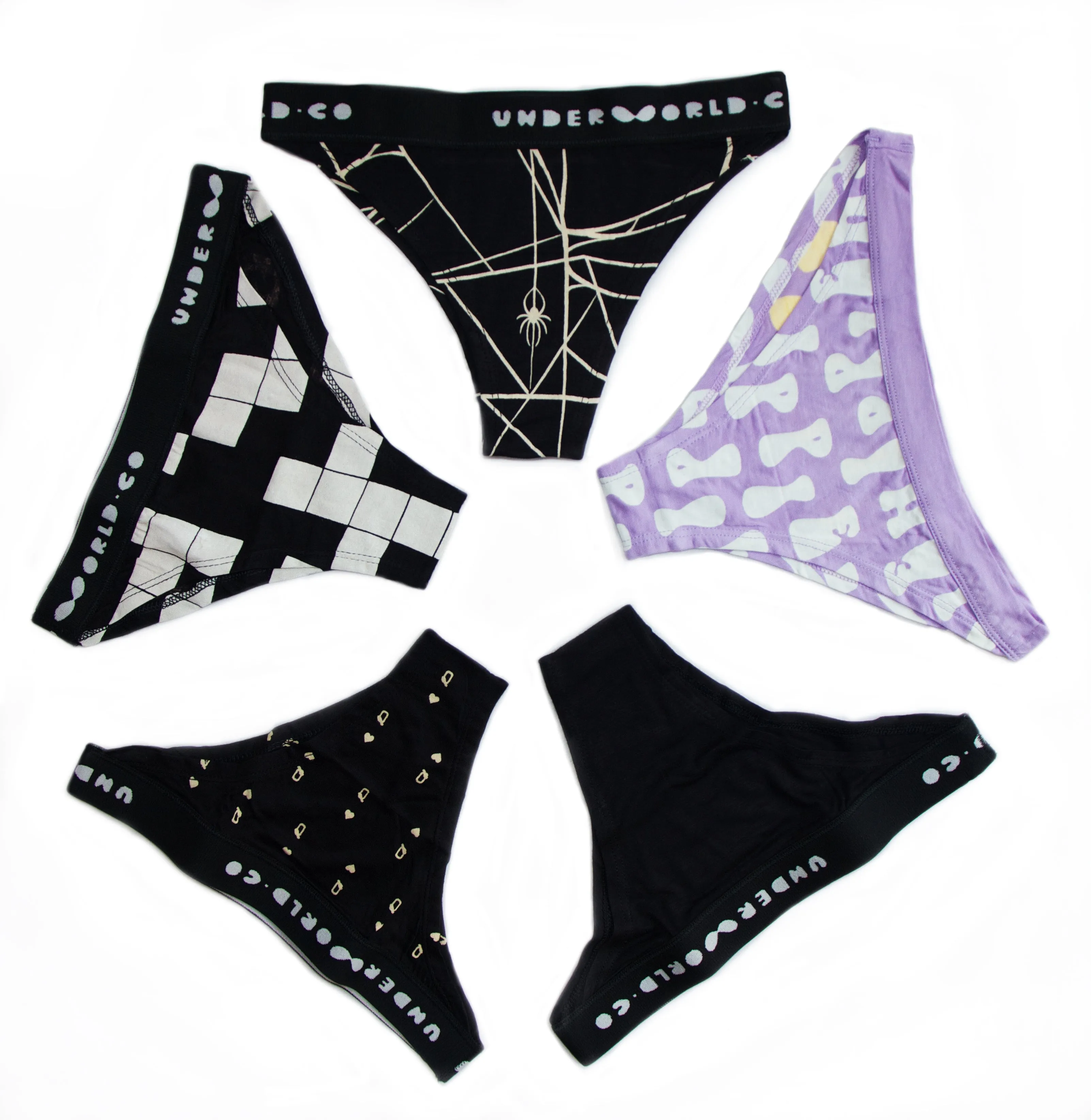 Thong Set of Five