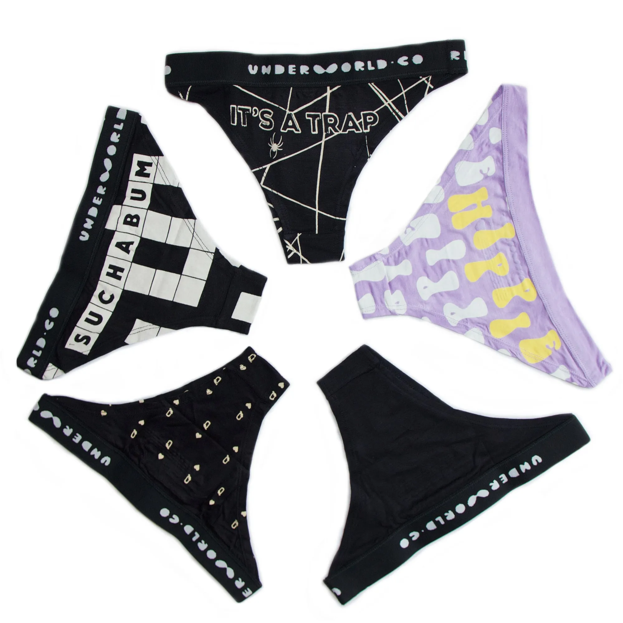 Thong Set of Five