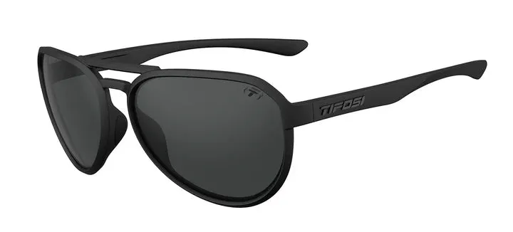 Tifosi Selca Sunglasses in Blackout Frame   Smoke Tint Lenses