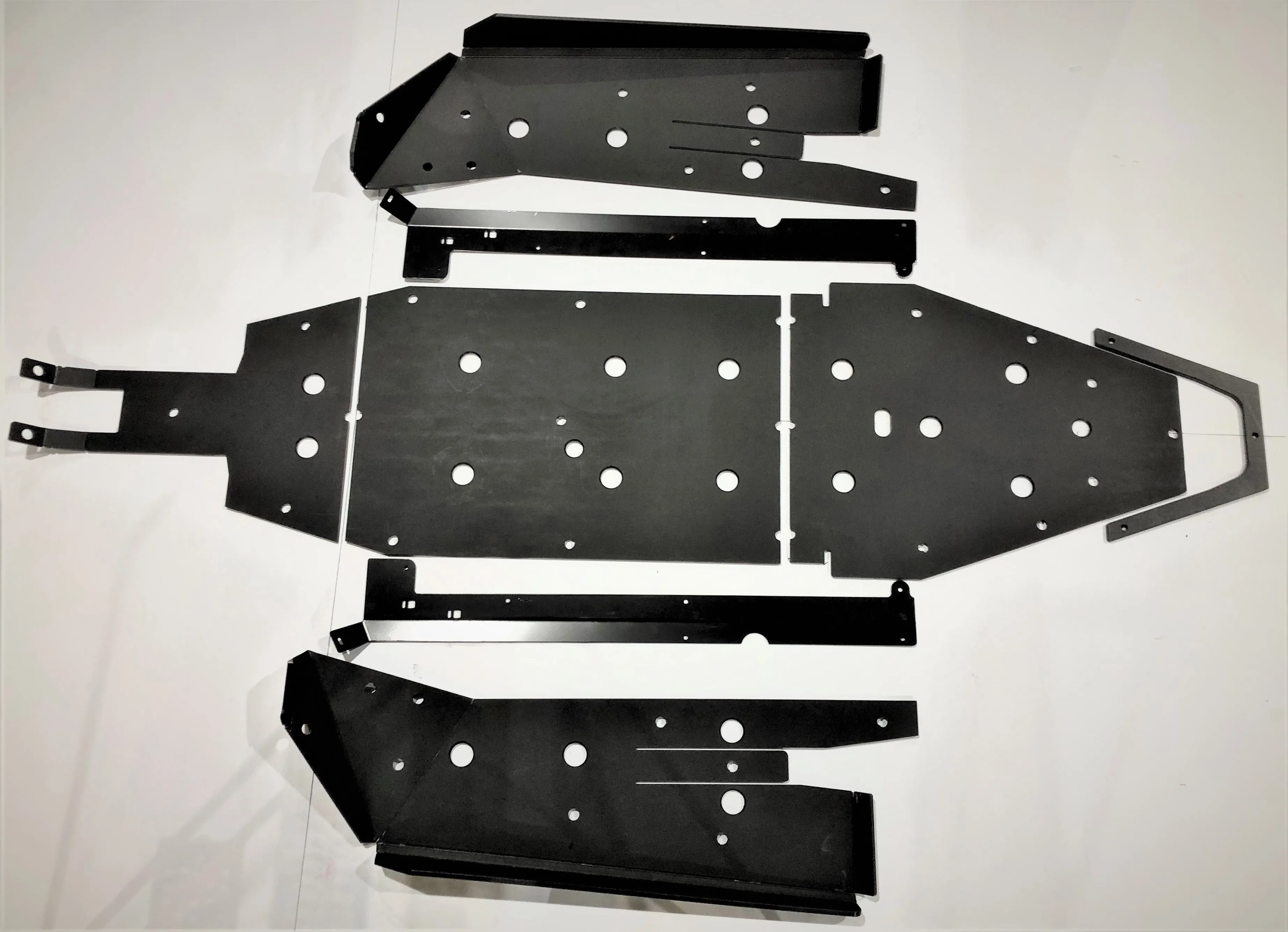 Trail Armor Polaris RZR XP PRO Full Skids with Integrated Sliders or Trimmed for Extreme Kick Out Nerf Sliders 2020 - 2025