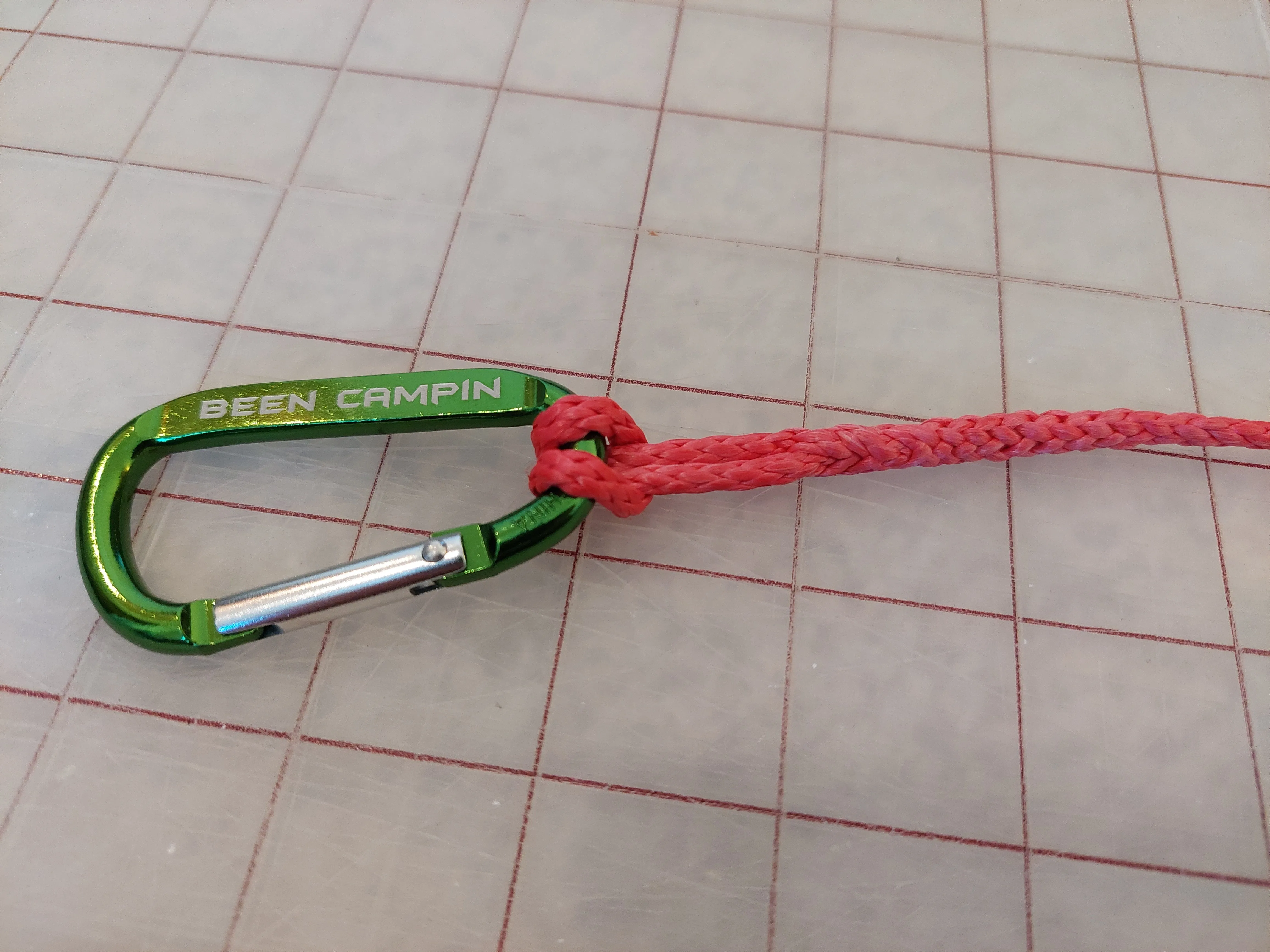 Ultralight Dog Leash - Red Amsteel