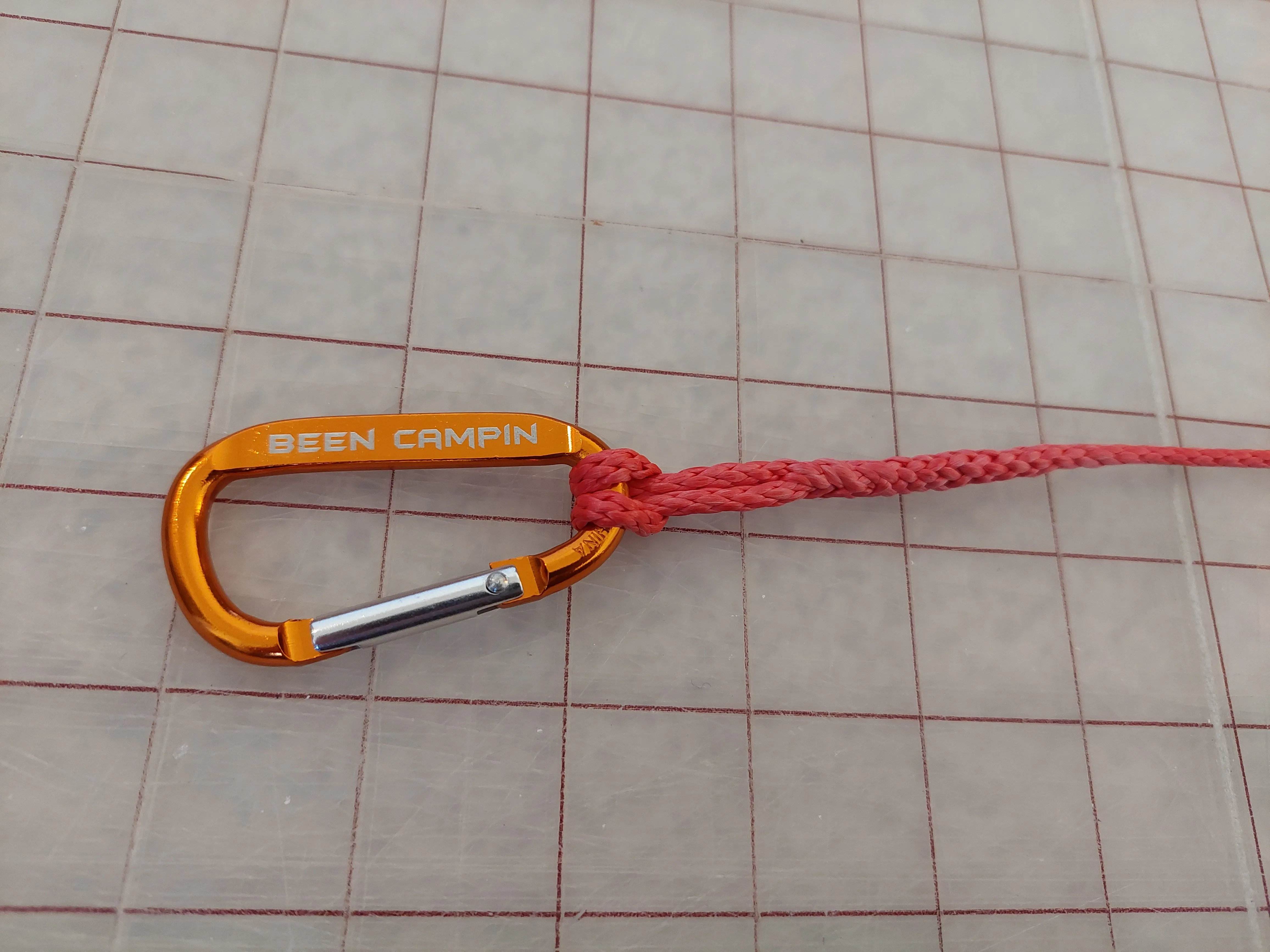 Ultralight Dog Leash - Red Amsteel