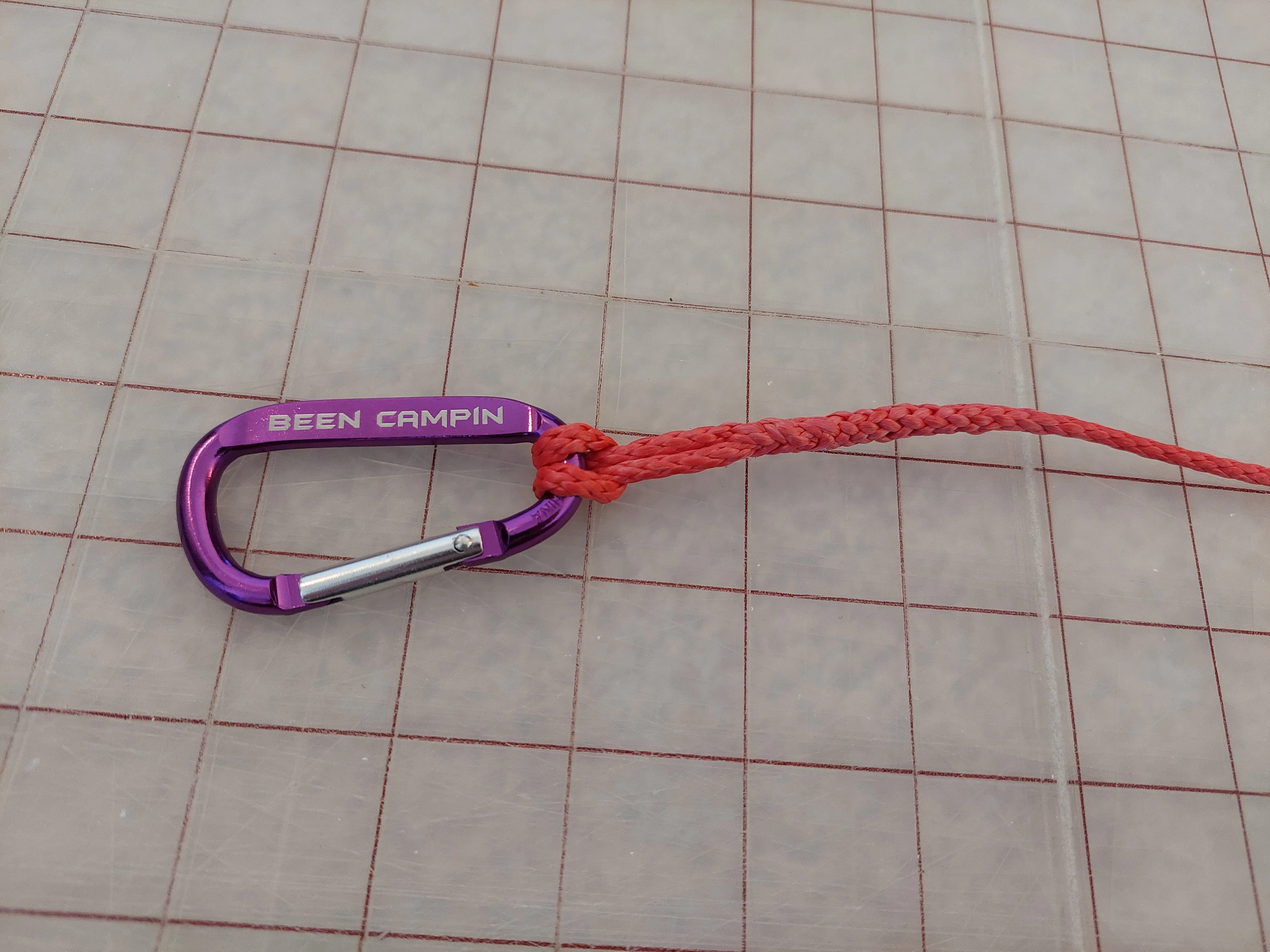 Ultralight Dog Leash - Red Amsteel