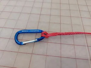 Ultralight Dog Leash - Red Amsteel