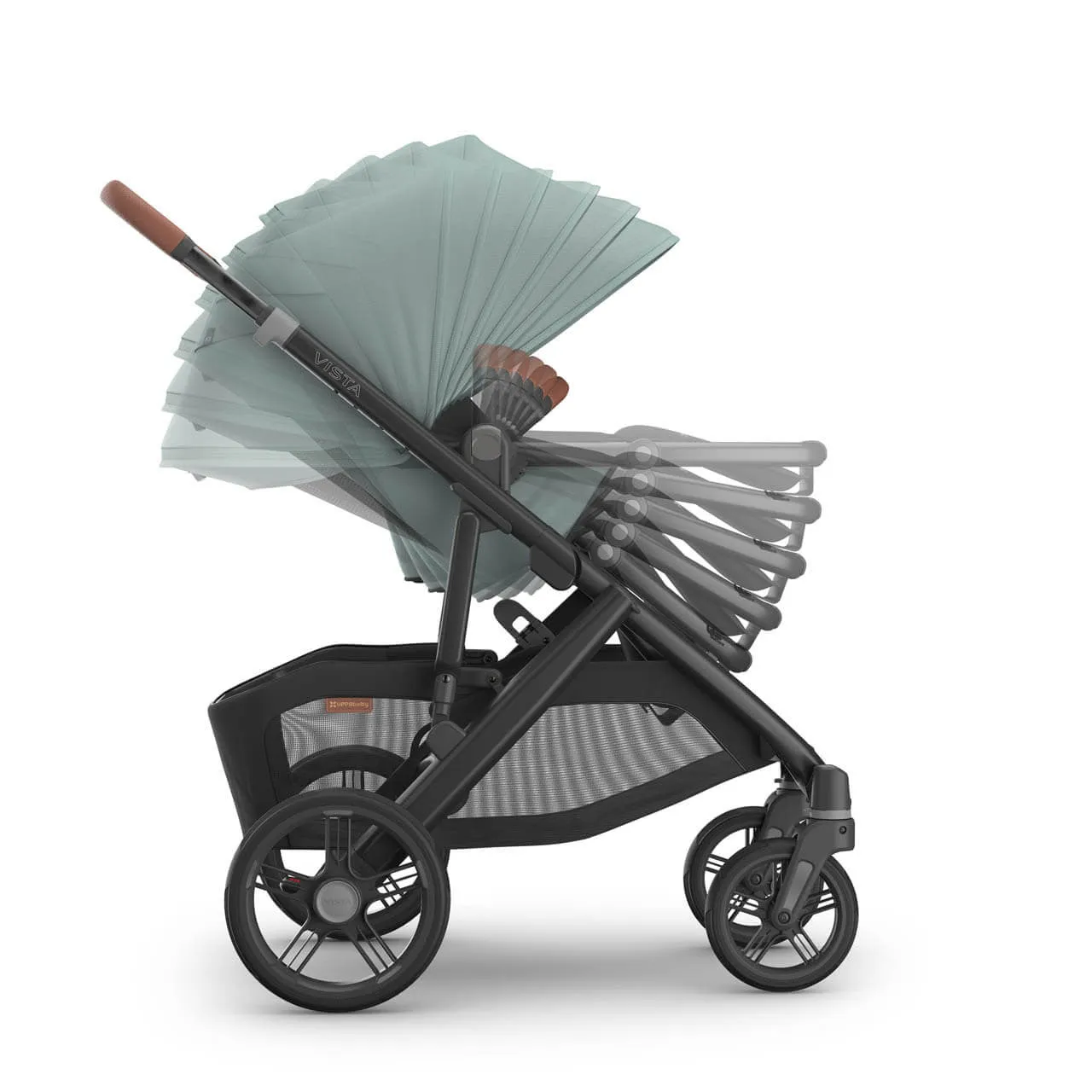 UPPAbaby VISTA V3 Travel System with BeSafe Go Beyond Car Seat and ISOFIX Base - Kenzi