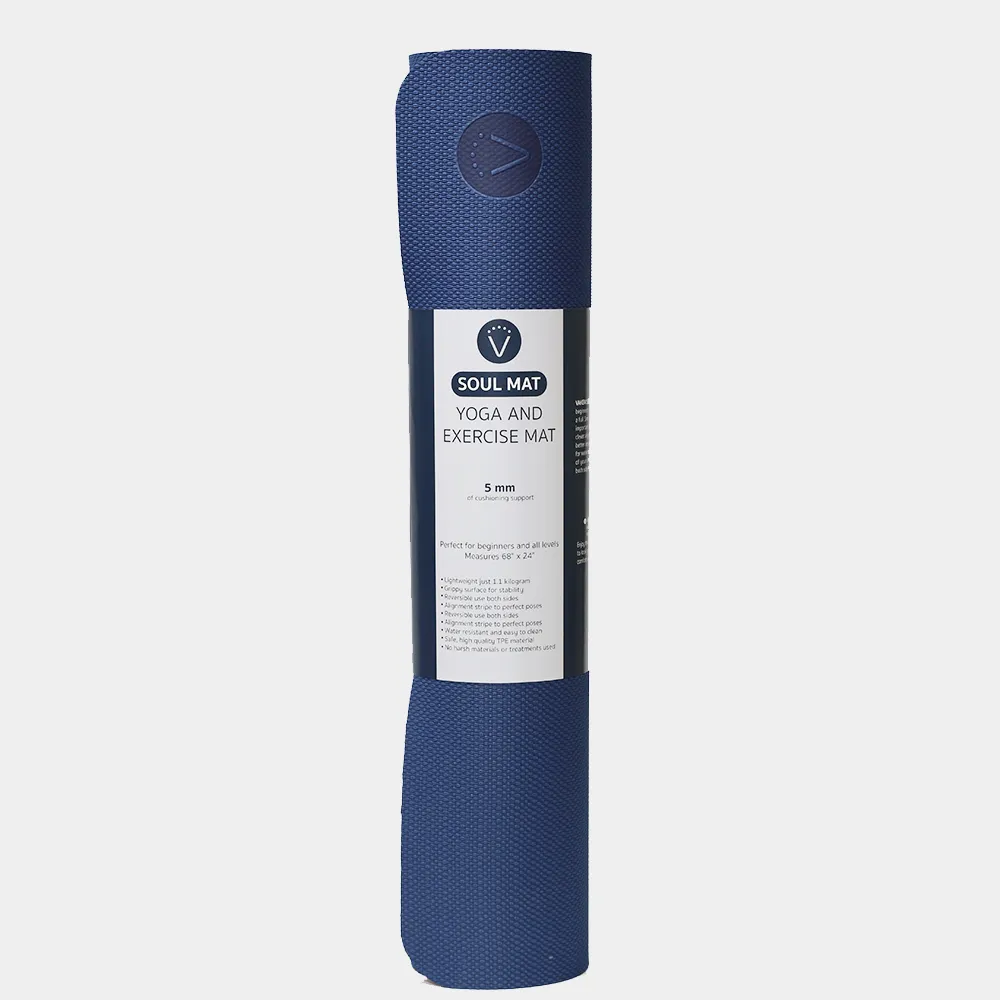 Vaken Soul Mat - Navy/Pink