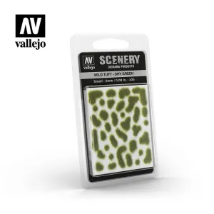 Vallejo Scenery SC401 Wild Tuft – Dry Green