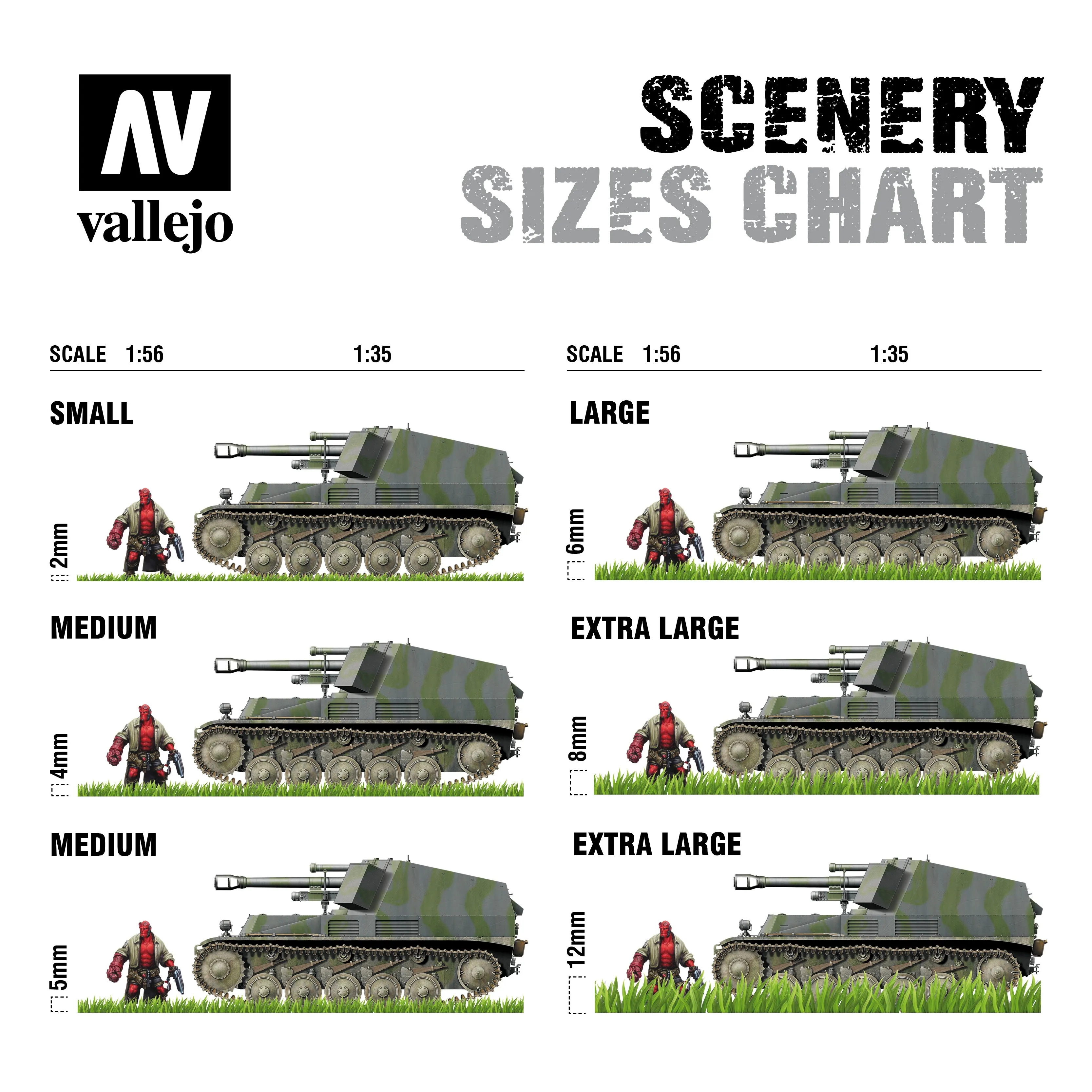 Vallejo Scenery SC413 Wild Tuft – Dense Green