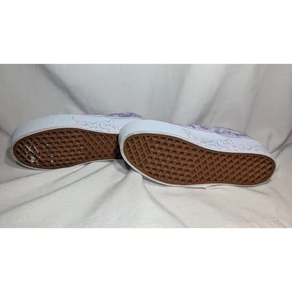 Vans Classic Slip On Platform Butterfly Dreams Shoes Sneakers Wmns Sz 5.5 Kids 4