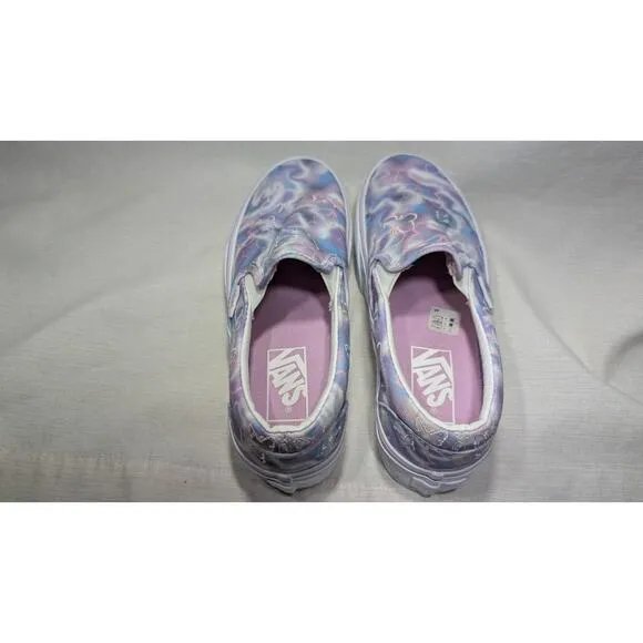 Vans Classic Slip On Platform Butterfly Dreams Shoes Sneakers Wmns Sz 5.5 Kids 4