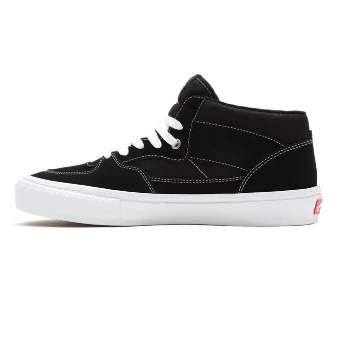 Vans Half Cab Skate Shoe Black/White