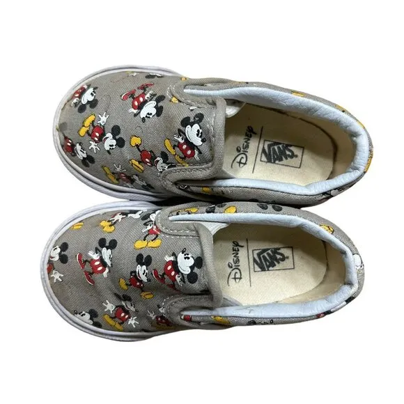 Vans Sz 4.5 Limited Edition Disney Mickey Mouse Shoes