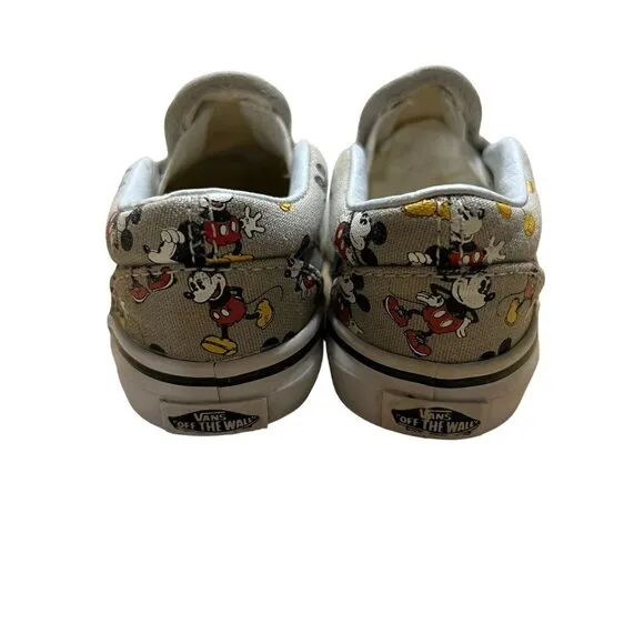 Vans Sz 4.5 Limited Edition Disney Mickey Mouse Shoes