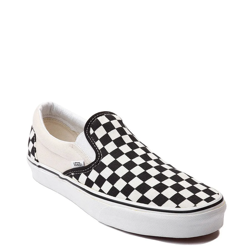 Vans Youth Skate Slip-On - (Checkerboard) Black/Off-White