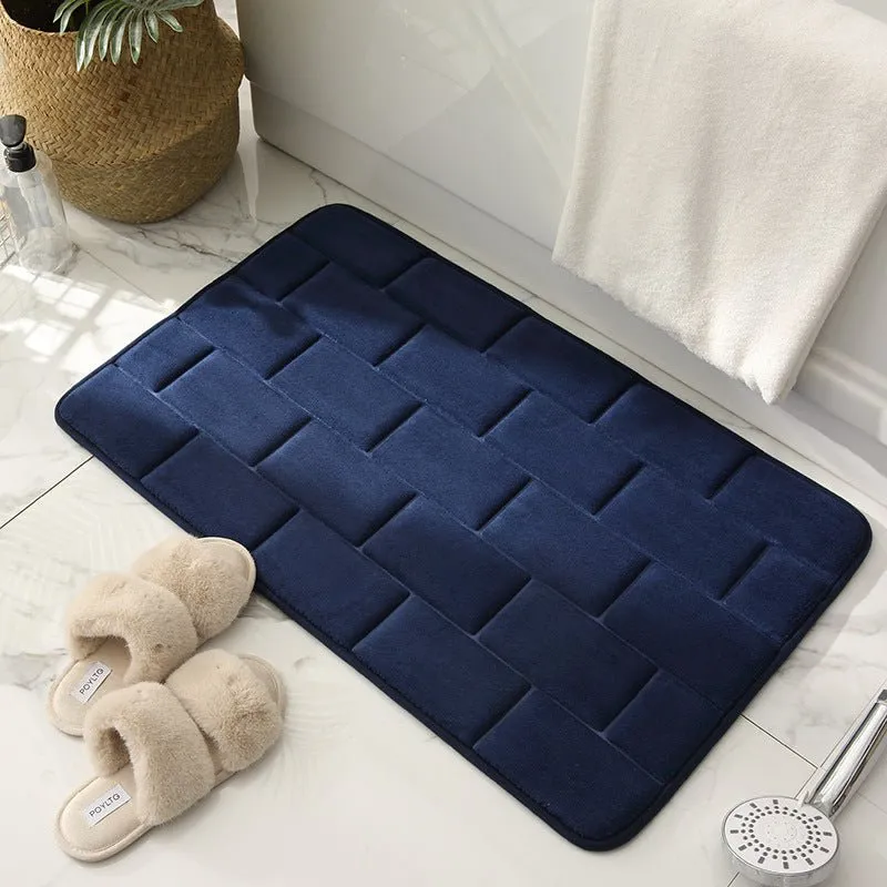 VeluraSoft – Plush Non-Slip Bath Mat
