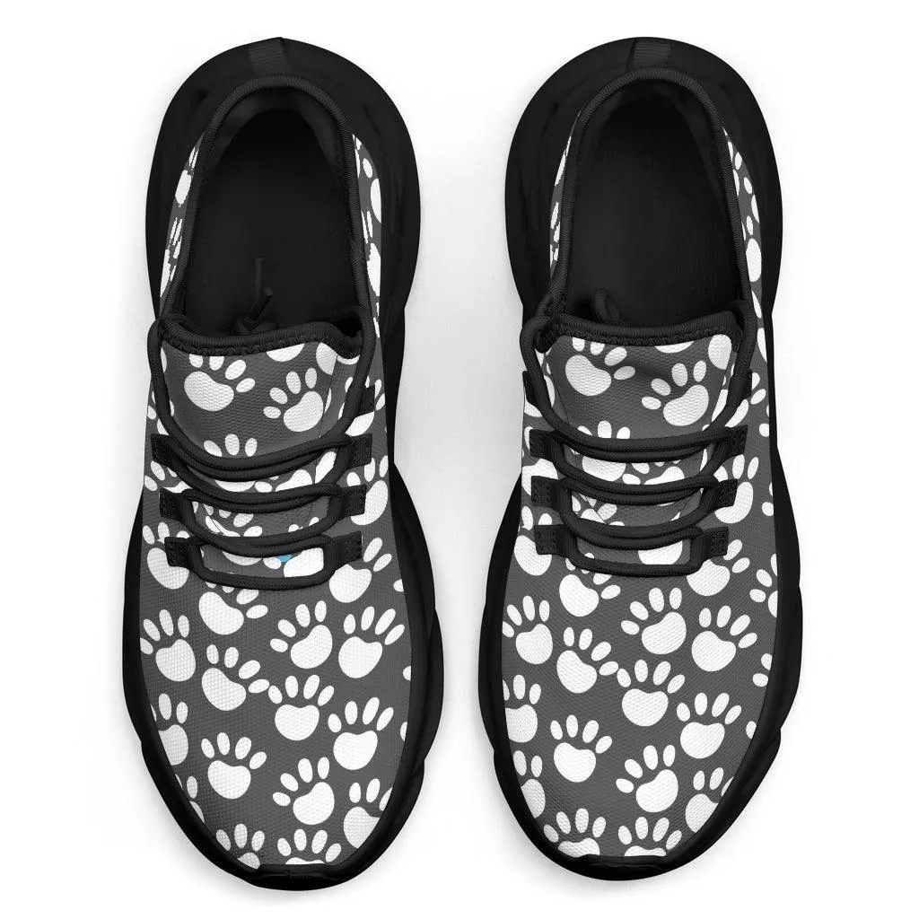 Veterinarian Animal Paw Print Unisex Sneakers for Vets Appreciation Sneaker gifts