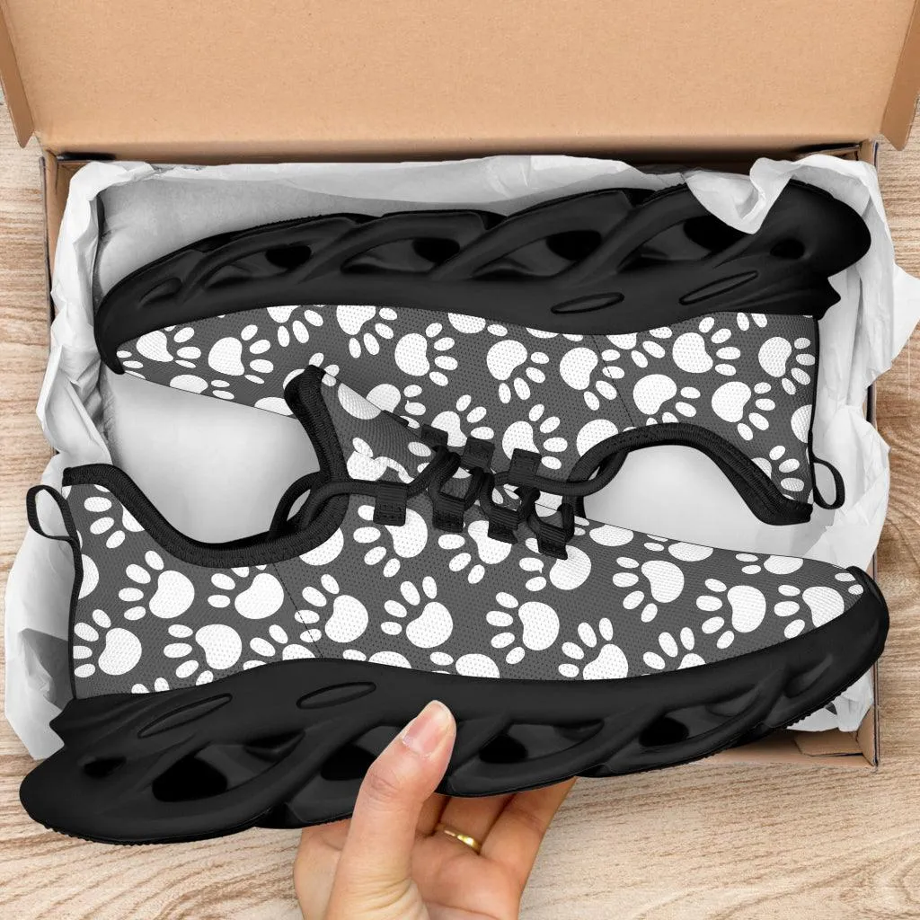 Veterinarian Animal Paw Print Unisex Sneakers for Vets Appreciation Sneaker gifts