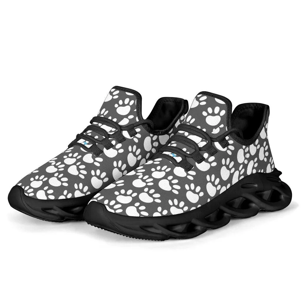 Veterinarian Animal Paw Print Unisex Sneakers for Vets Appreciation Sneaker gifts