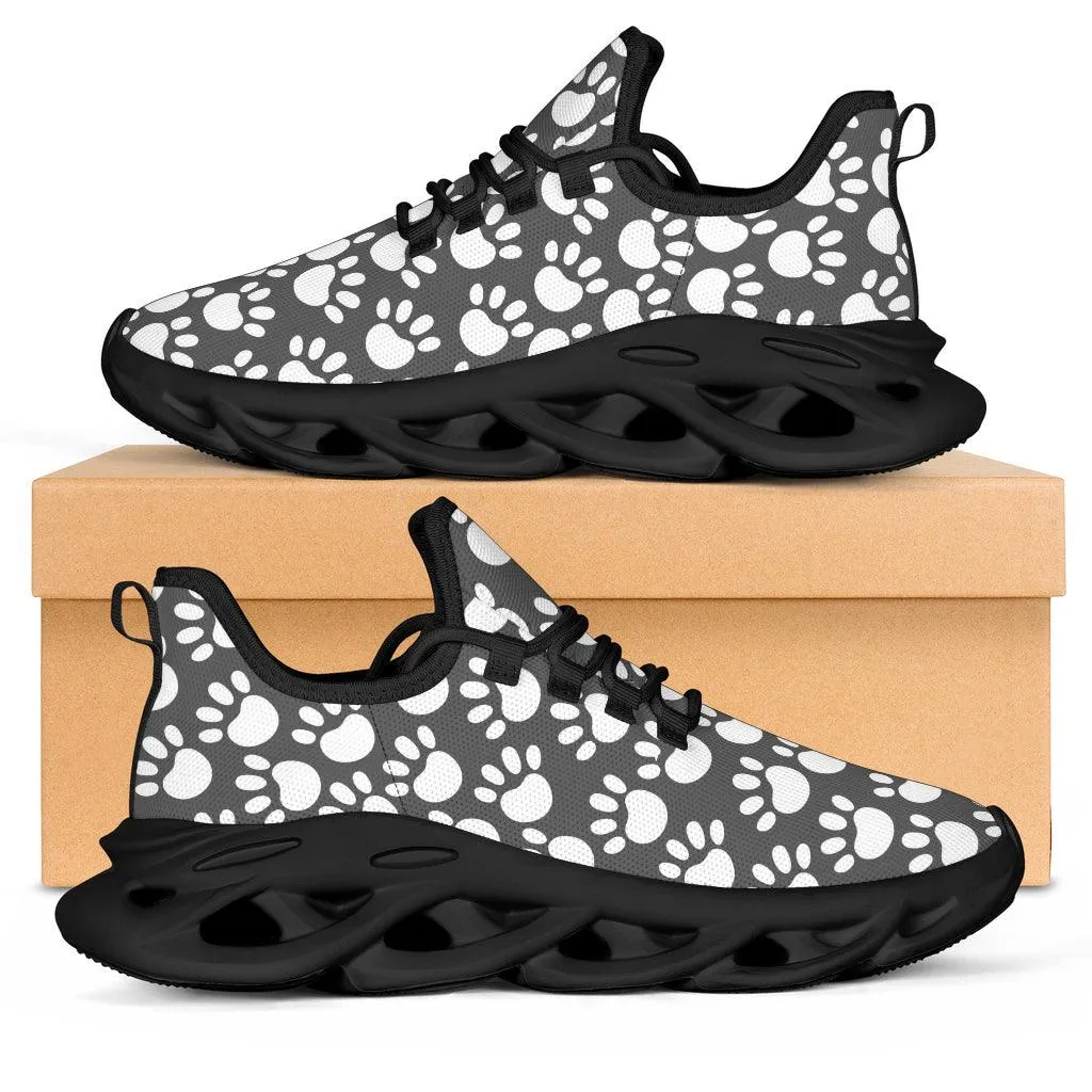 Veterinarian Animal Paw Print Unisex Sneakers for Vets Appreciation Sneaker gifts