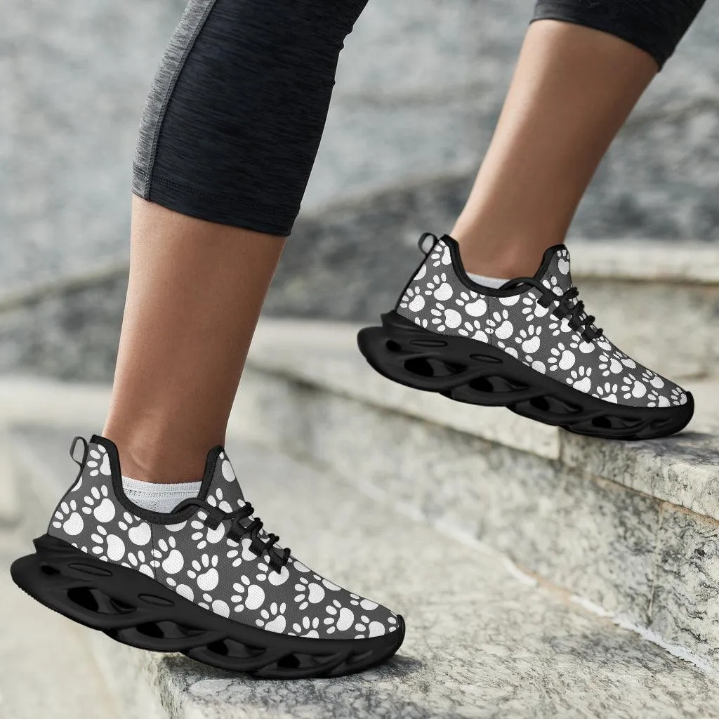 Veterinarian Animal Paw Print Unisex Sneakers for Vets Appreciation Sneaker gifts