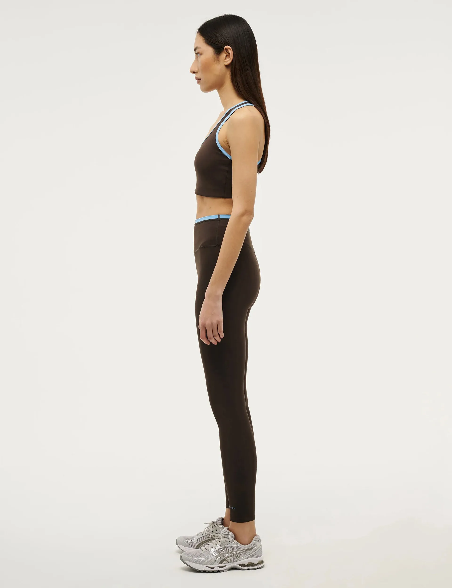 Vita Full Length Legging - Coffee