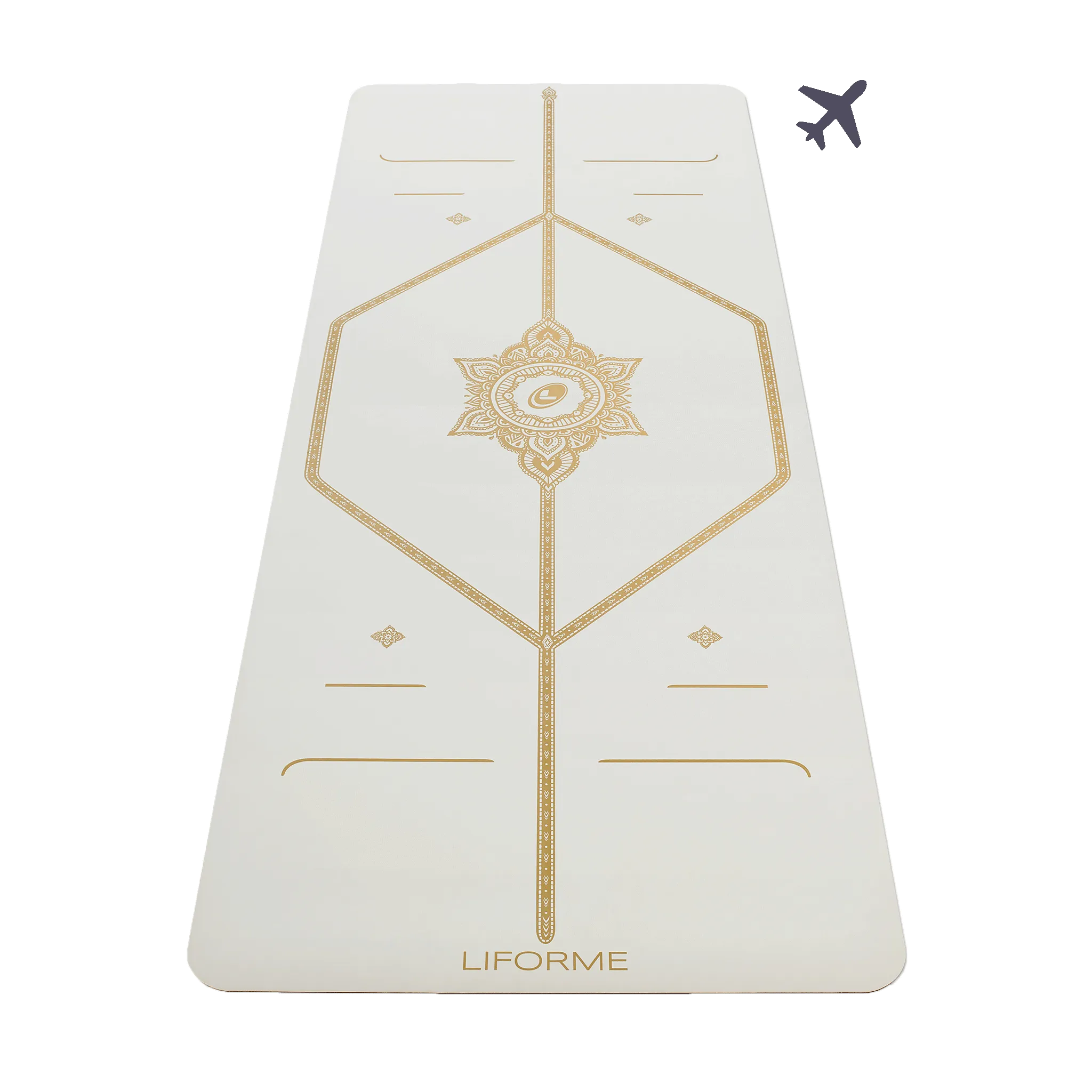 VNP Liforme White Magic Travel Yoga Mat - Factory Second