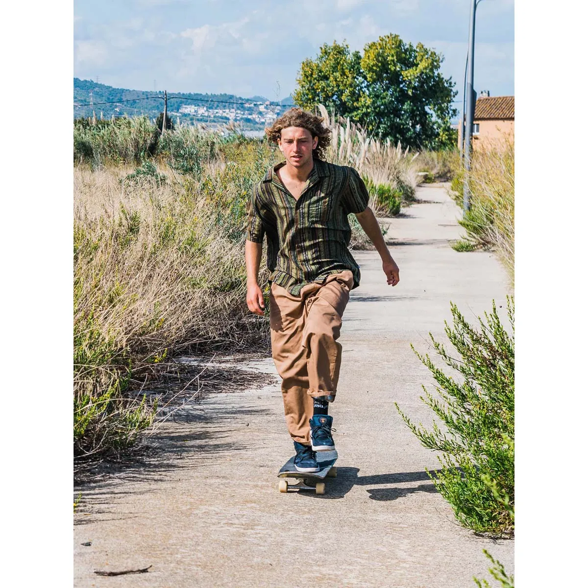 Volcom - Skate Vitals Simon B Shirt Dark Khaki
