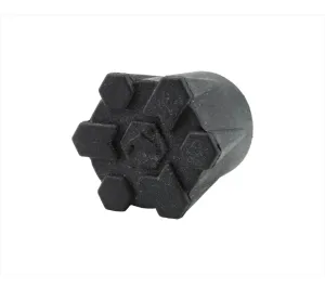 Wading staff rubber tip