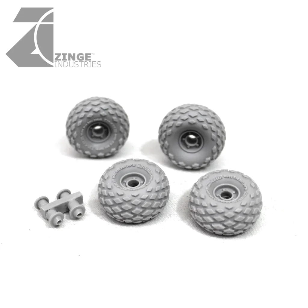 Wheels - 23mm All-Terrain Wheel X 4 Sprue