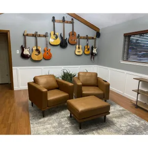 Whiskey Barrel Guitar Wall Mount Red Barrel Studio®