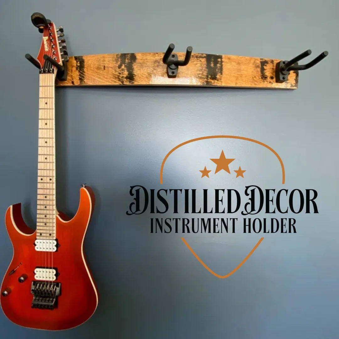 Whiskey Barrel Guitar Wall Mount Red Barrel Studio®