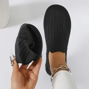 Women's Breathable Knit Flats