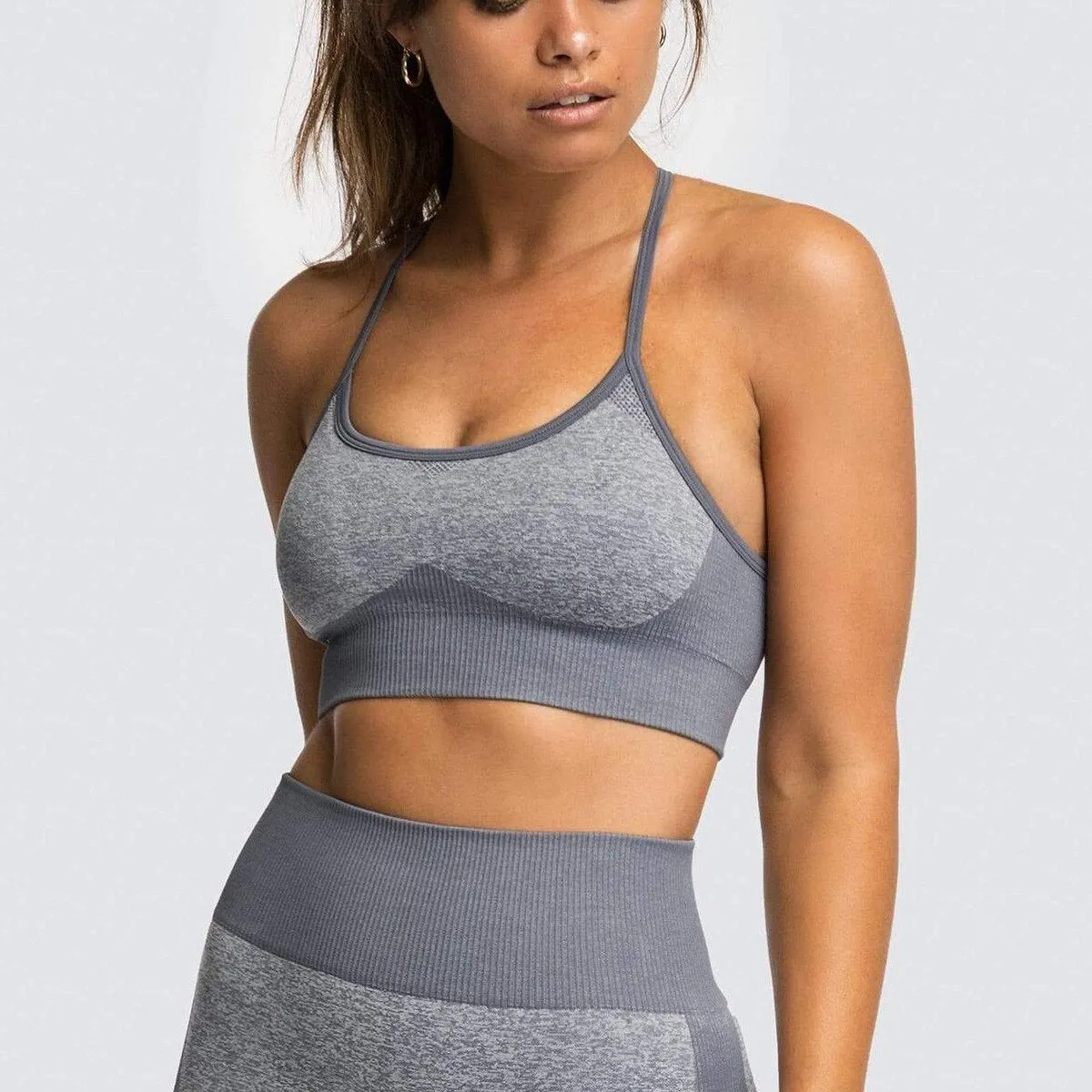 Women's Medium Impact Seamless Fantasy Workout Bra