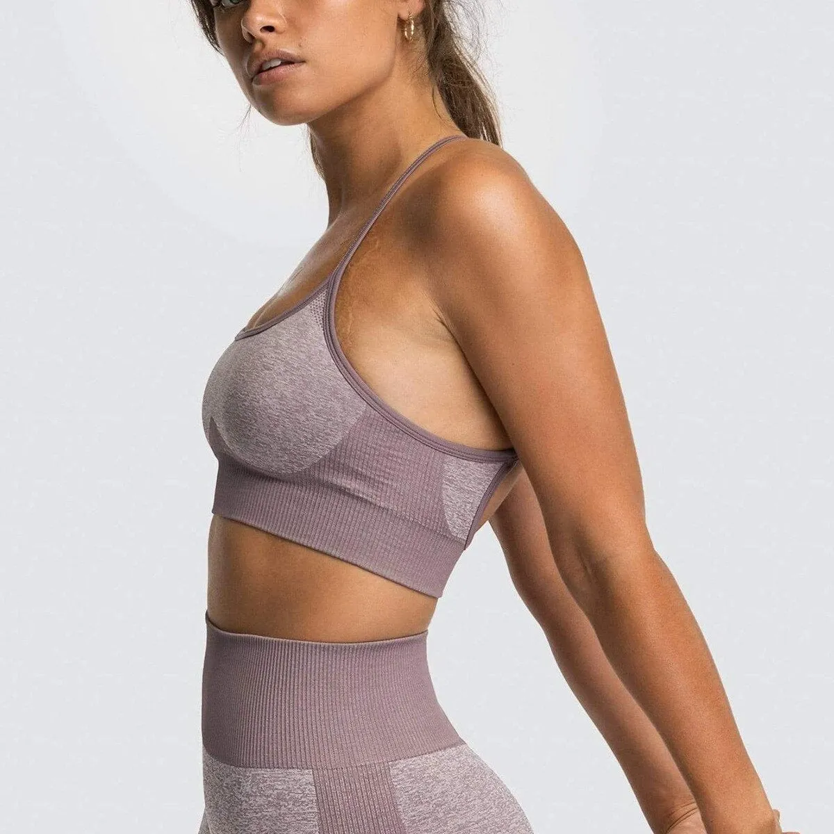 Women's Medium Impact Seamless Fantasy Workout Bra