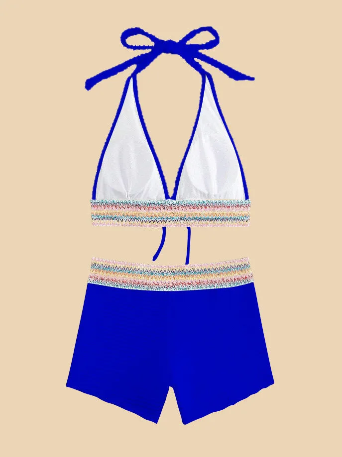 Women's Split High Waist Bikini Suit trending