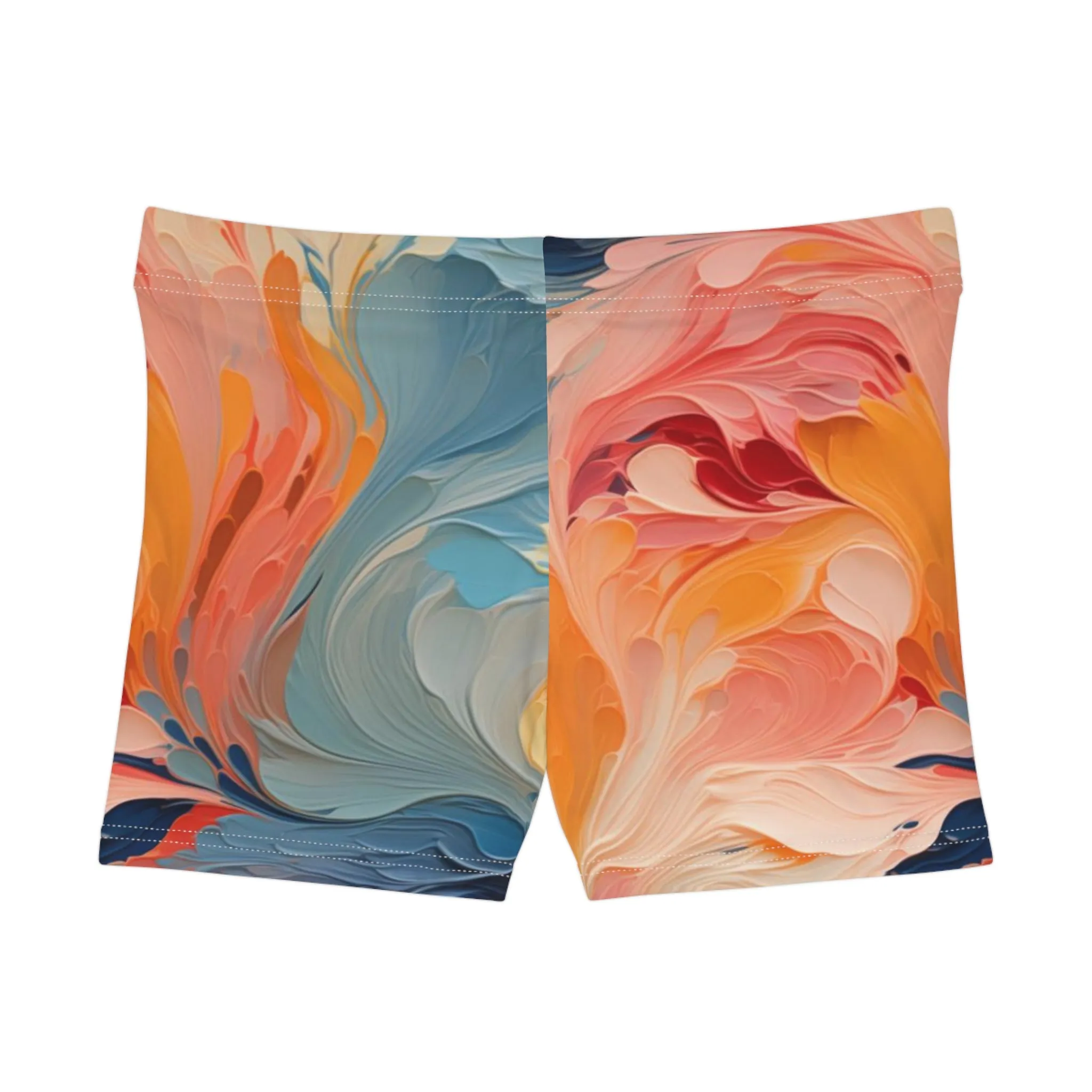 Workout Shorts - Bard Kinkaku-ji Watercolor