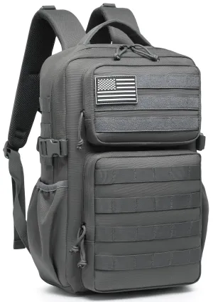 Wotony Tactical Backpacks Military Backpack for Men Durable Versatile Tactical Gear for Any Adventure Perfect (grey 25L)
