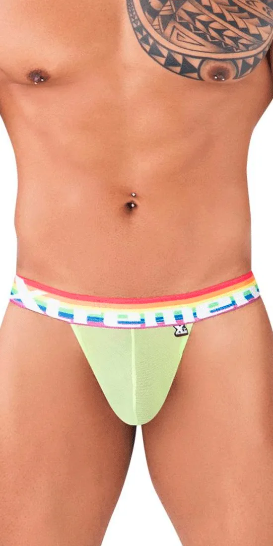 Xtremen 91104 Pride Mesh Bikini Neon Green