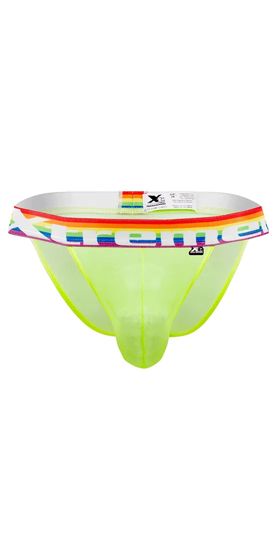 Xtremen 91104 Pride Mesh Bikini Neon Green