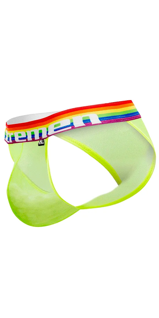 Xtremen 91104 Pride Mesh Bikini Neon Green