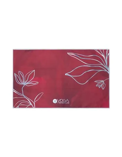 Yoga Design Lab Hand Towel Microfiber Size 15" x 24" Yoga Towel Yoga Rug Sports Training Towel (Iris)