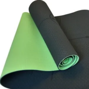 Yoga Mat With Alignment Lines