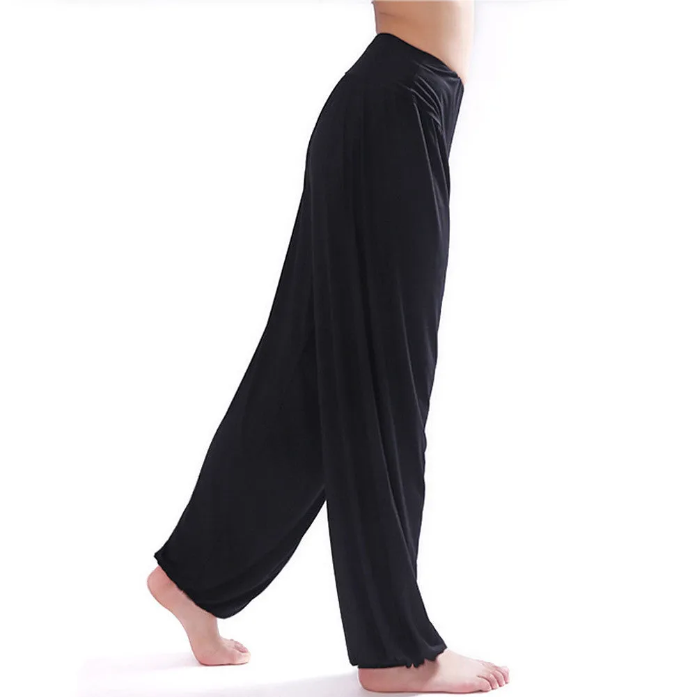 Yoga Pants Women Bloomers Dance Yoga TaiChi Full Length Pants Smooth Antistatic Pants B2C Shop