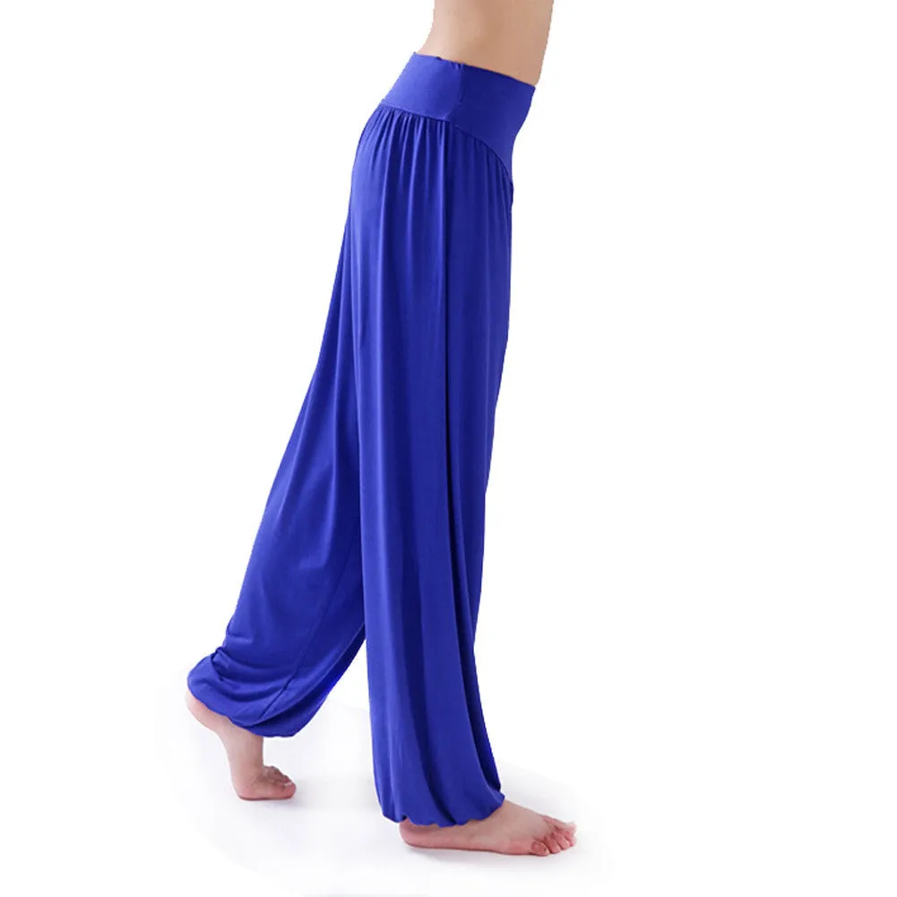 Yoga Pants Women Bloomers Dance Yoga TaiChi Full Length Pants Smooth Antistatic Pants B2C Shop
